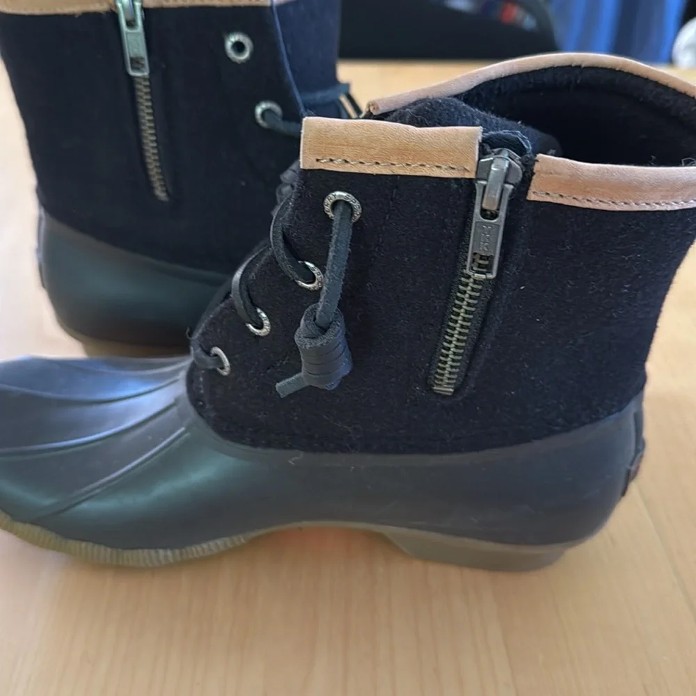 Sperry Saltwater Wool Rain Boot NWOT